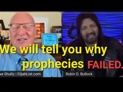 This college is based on three topics: foundation, consecration and revelation. . Robin bullock prophecy update